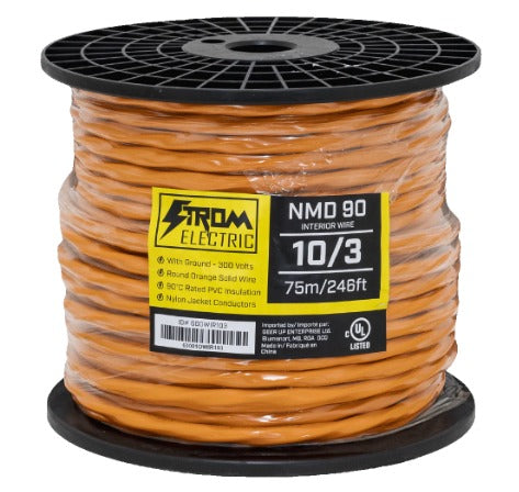 NMD 10/3 cUL Dryer Wire 75m