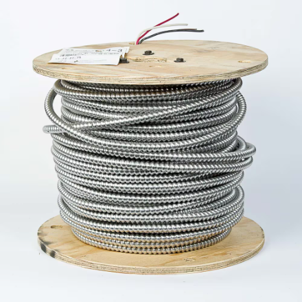 Fil Armé Et Gainé D'aluminium AC90 14-3 X 75 M De SOUTHWIRE Fil Armé Et Gainé D'aluminium AC90 14-3 X 75 M De SOUTHWIRE