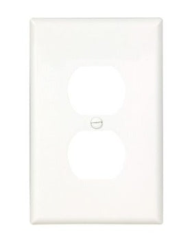 EAG PJ8W 1G Duplex Wallplate Polymid