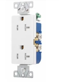 Receptacle TR Deco 20A, 125V- WH (TR1307W)