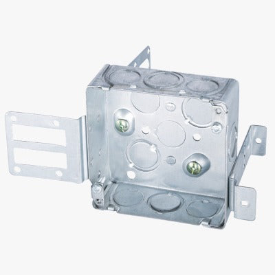 Square Steel Junction Box w/wraparound (52151-KSSX (Metal Boxes) (Accessories)