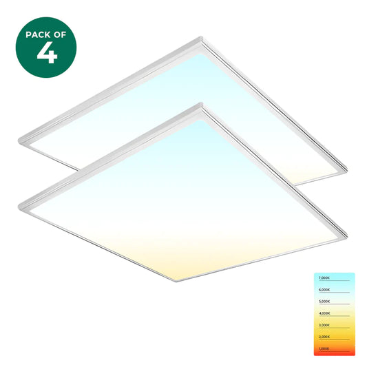 LED Panel 2X2, 120-347v, 3CCT, Wattage Selectable, dimmable (PL2X2UCCTW3) (Panel)