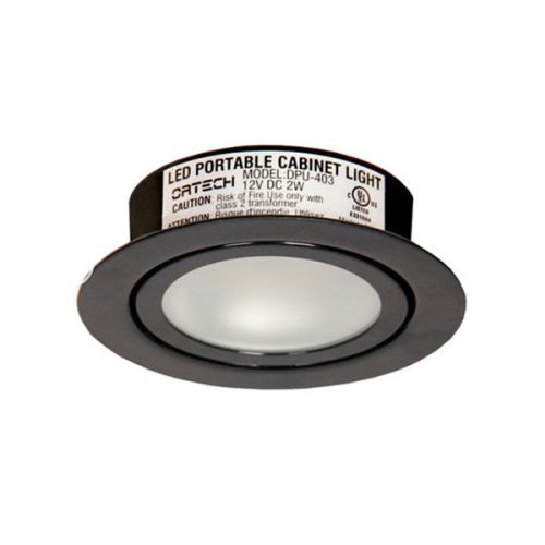 Puck light LED 2W Cool White 5000k 2 3/4" dia (2 1/4" cutout) (Ortech) (Puck Light)