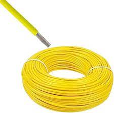 W90 #10Copper Solid Yellow 300 meter (Wire)