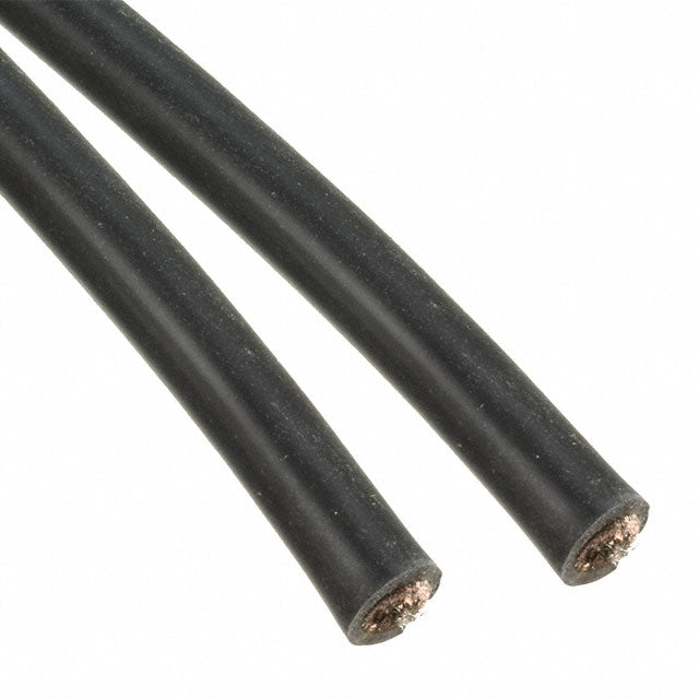 RW90 #8 Copper Stranded Black per meter (Wire)