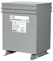 75 KVA 3 PHASE 600-208/120AL Transformer DA6075V